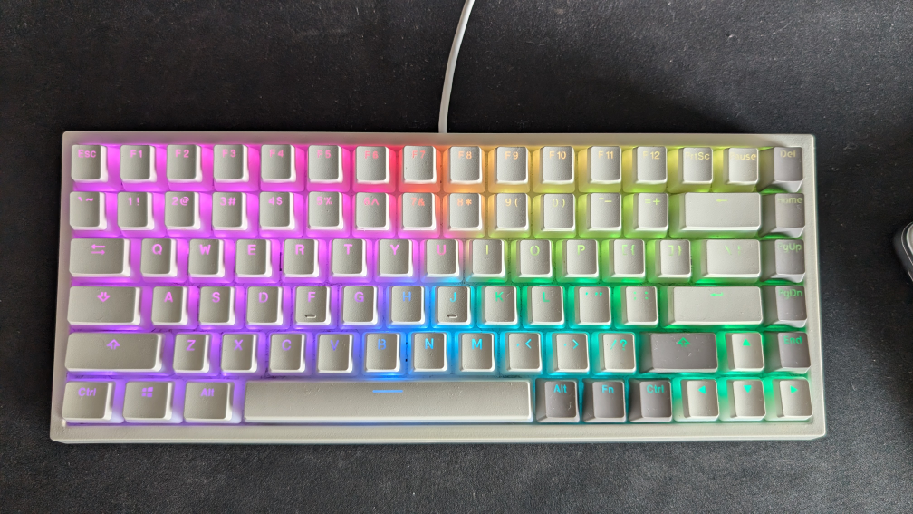 75% Wired RGB Mechanical Keyboard - Brown Switches