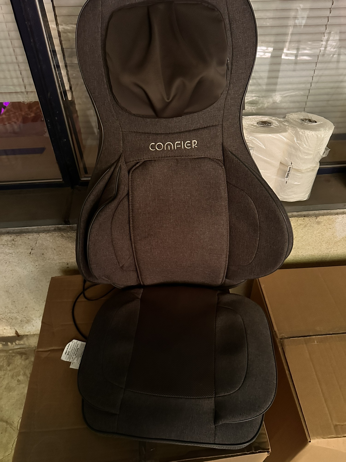 Neck and Back Massager with Heat. - photo 3
