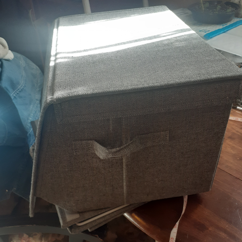 Two Stackable Storage Grey NEW - photo 3