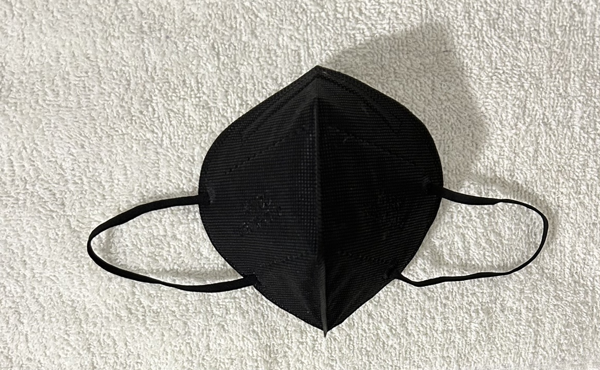 Black KN95 face mask image indicator(4)