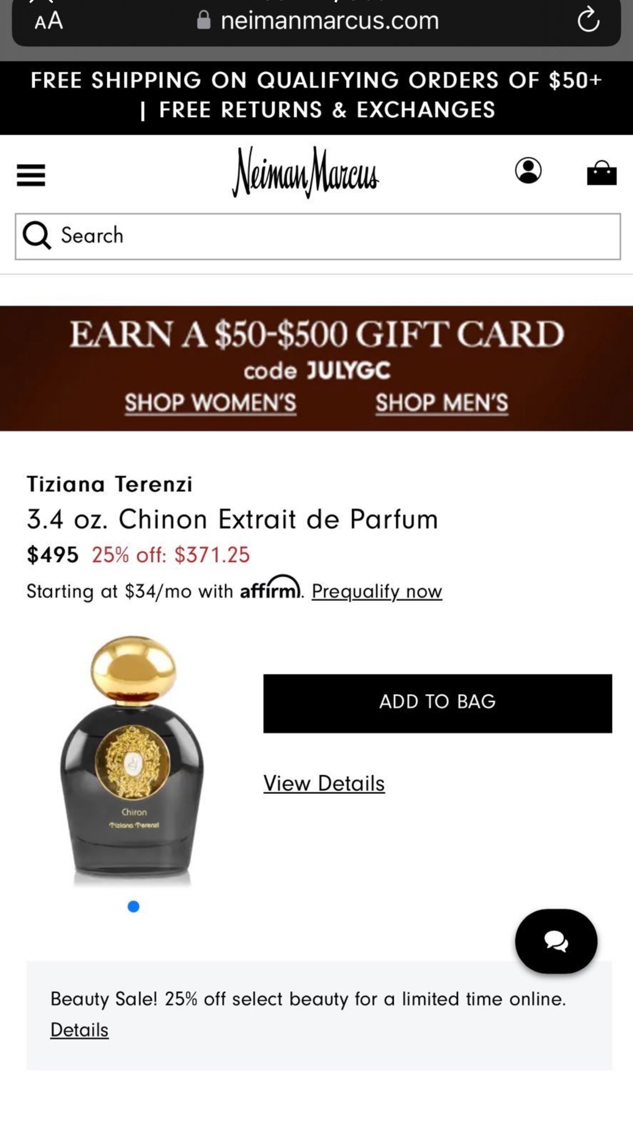 Tiziana Terenzi Chiron $495 retail Perfume cologne image indicator(2)