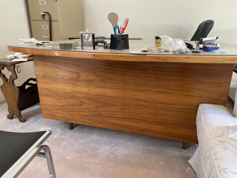 Vintage office desk - photo 2