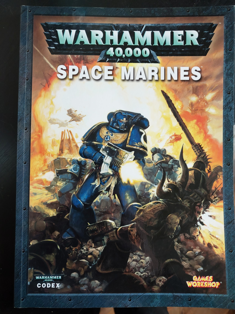 warhammer 40k space marines codex
