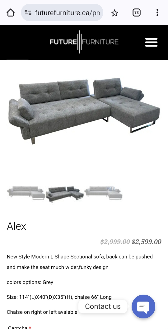 New Style Modern L Shape Sofa bed - photo 2