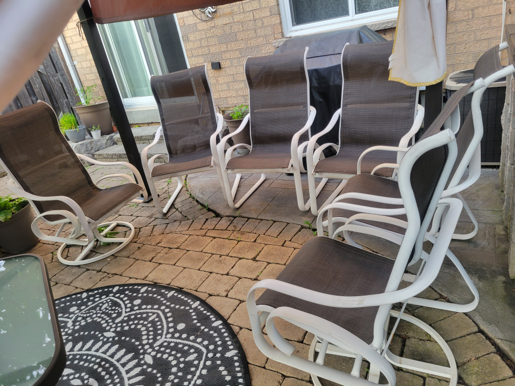 6 Outdoor chairs - photo 4