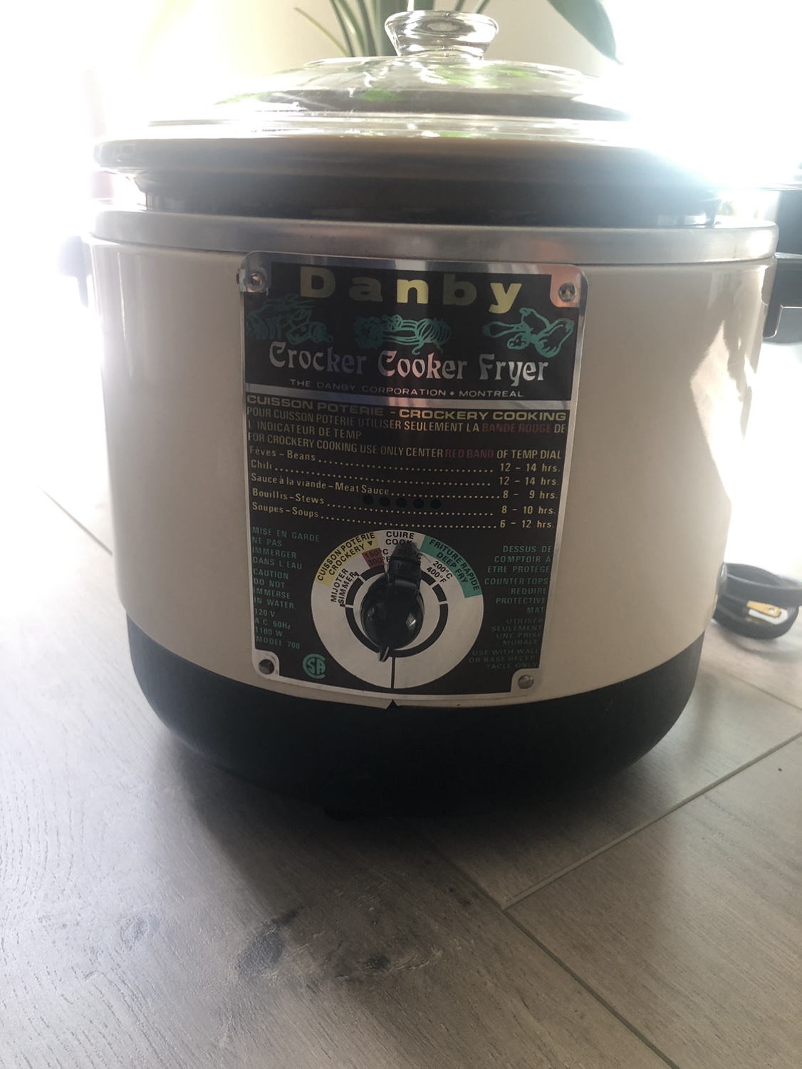 ** Danby Crocker Slow Cooker/Fryer**