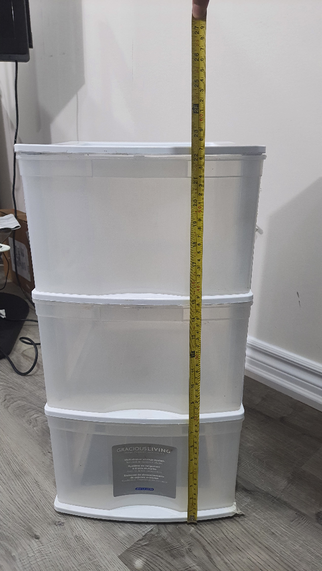 3 Drawer Storage Chest System - photo 2