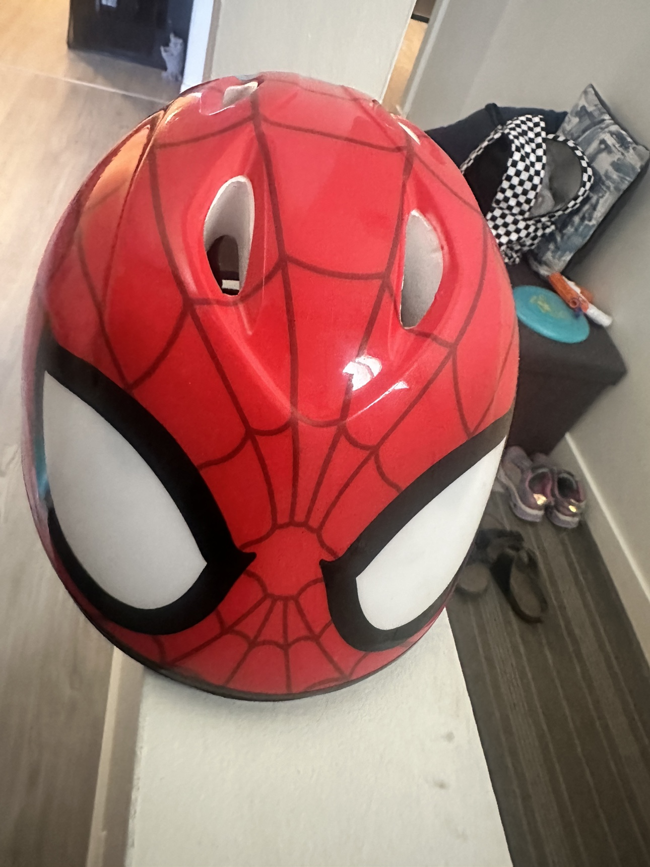 12” Spider man bike and helmet - photo 5