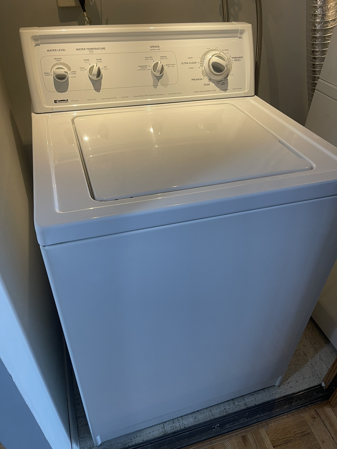 Washer and dryer