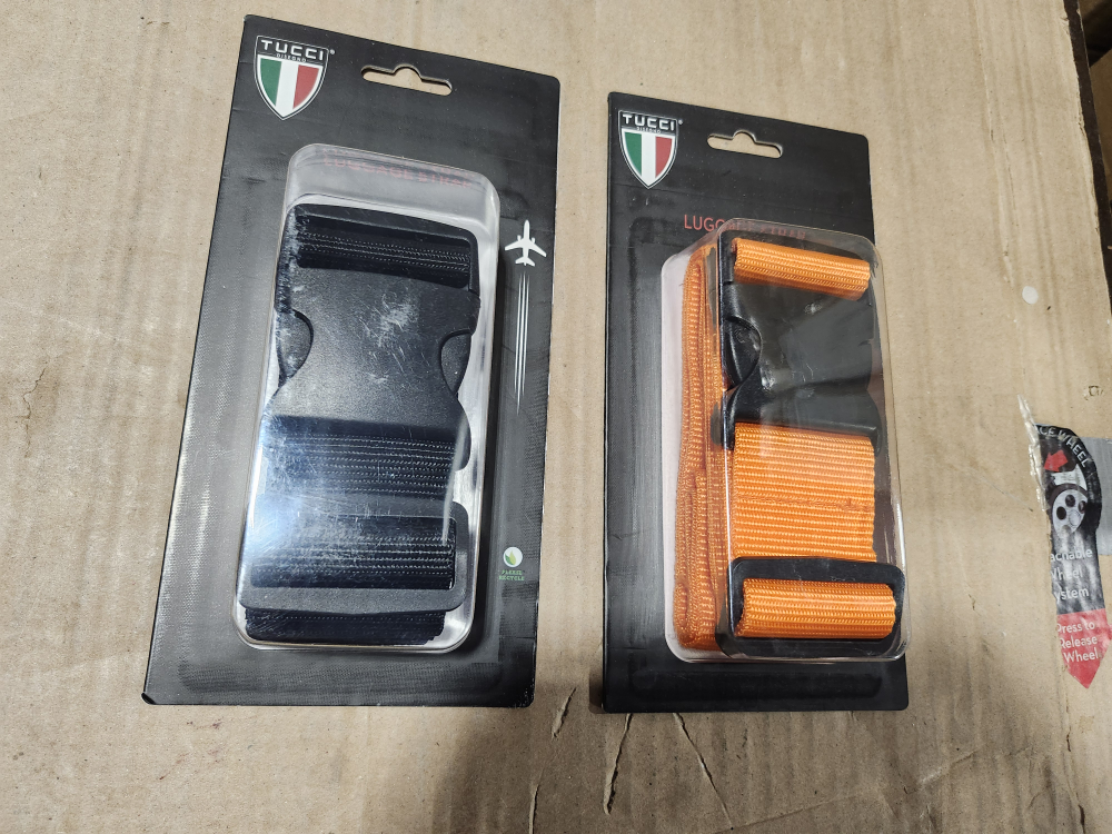 Suitcase Belts, Adjustable Luggage Straps, Bright Colors Travel image indicator(4)