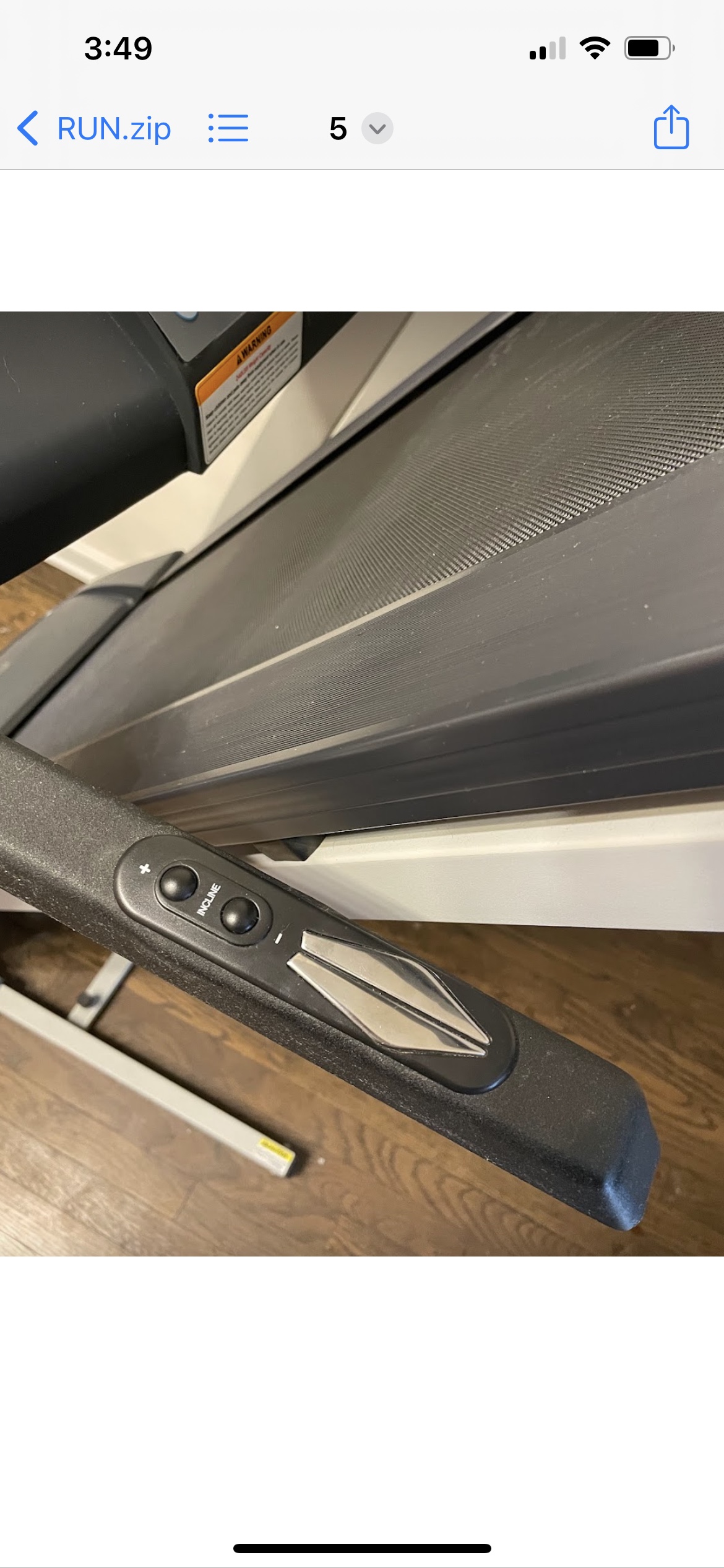 Treadmill- great condition! - photo 4