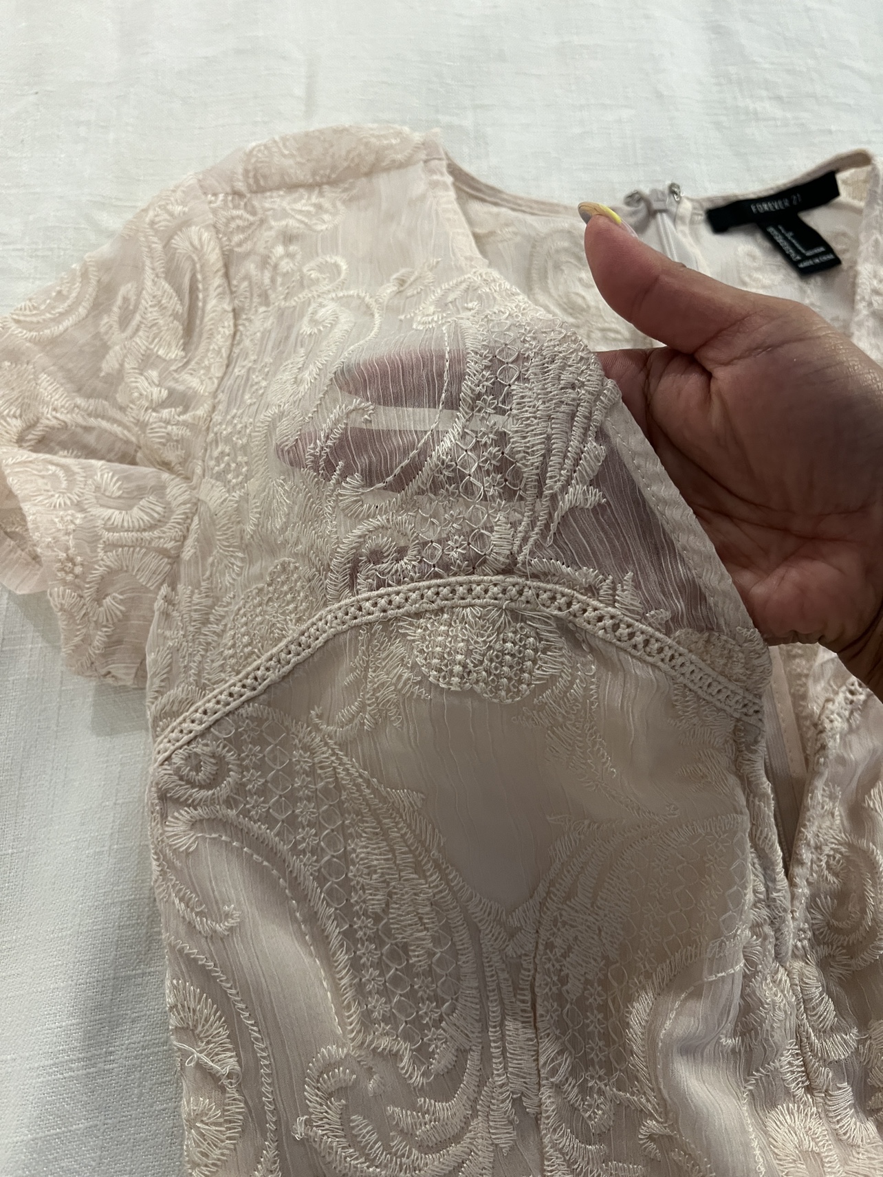 Light Pink net romper - photo 4