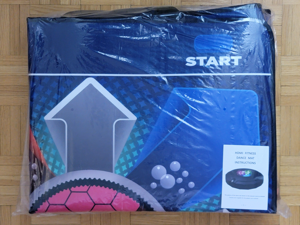 Double Dance Mat 65.4 X 36.2inch, AR Electronic Fitness Pad image indicator(9)