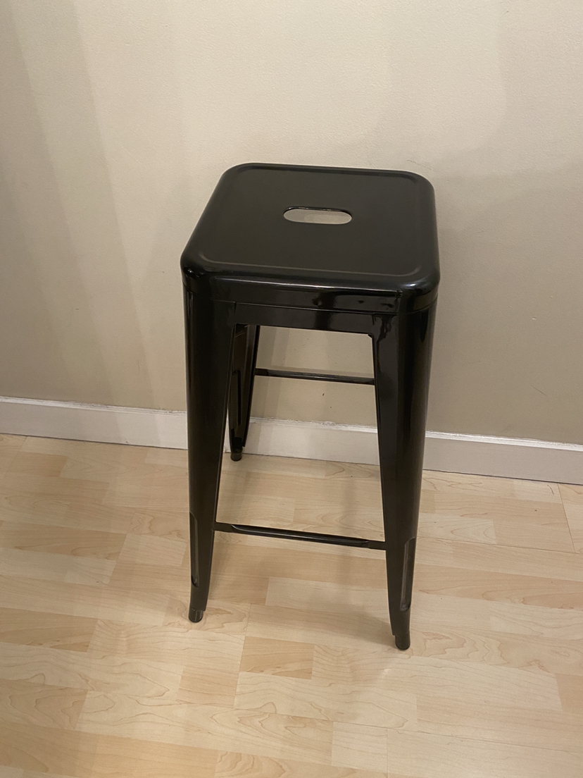 2 Metal Stools - photo 2