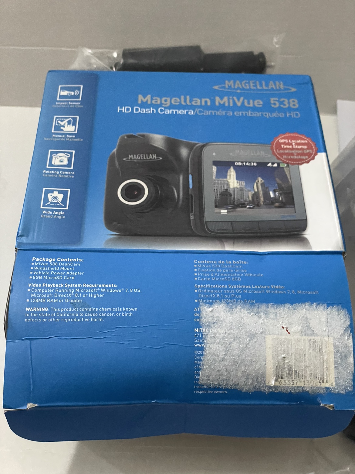New Sealed Magellan HD Dash Camera  MiVue 538 2015 image indicator(6)