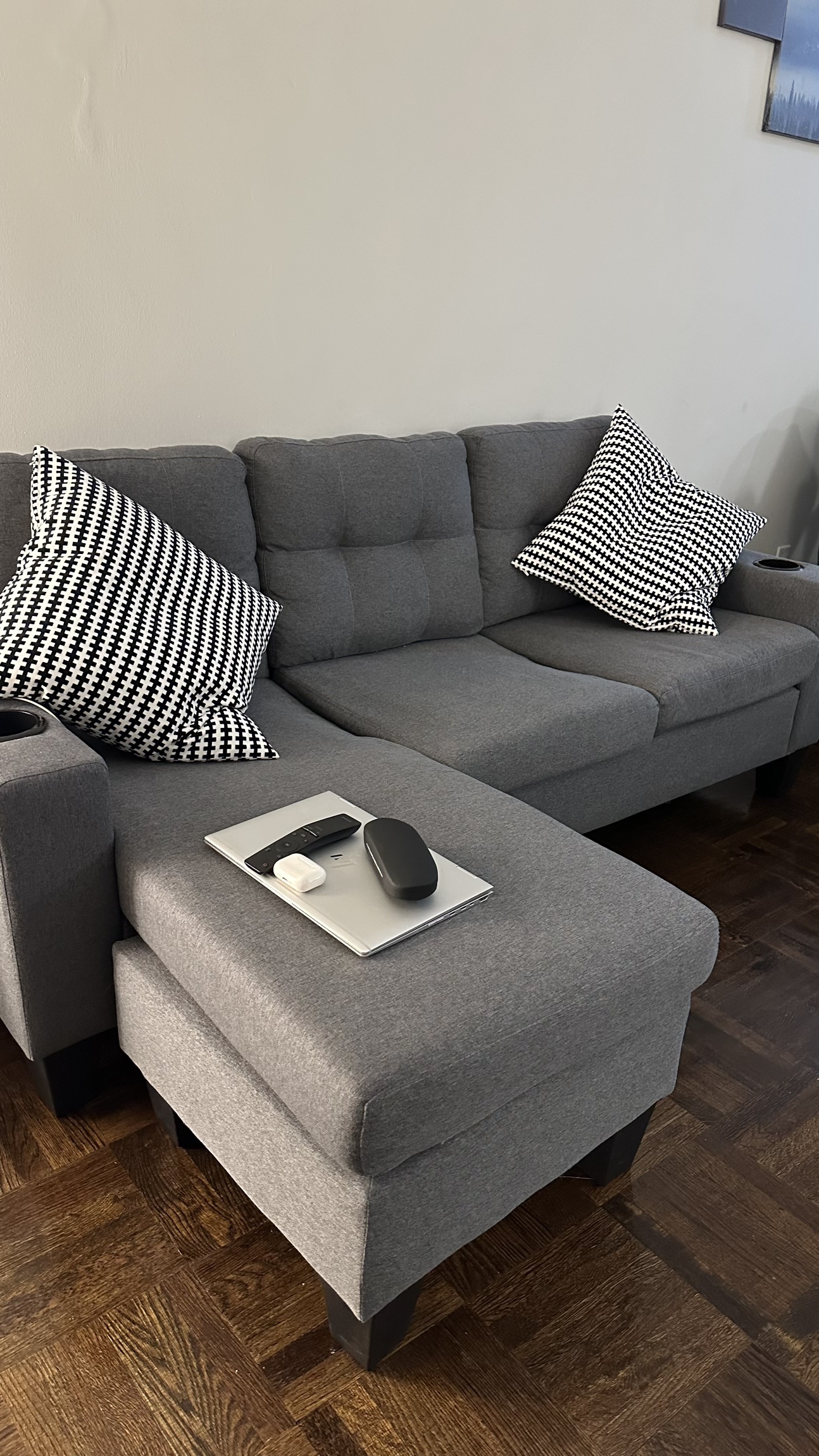 L shape sofa