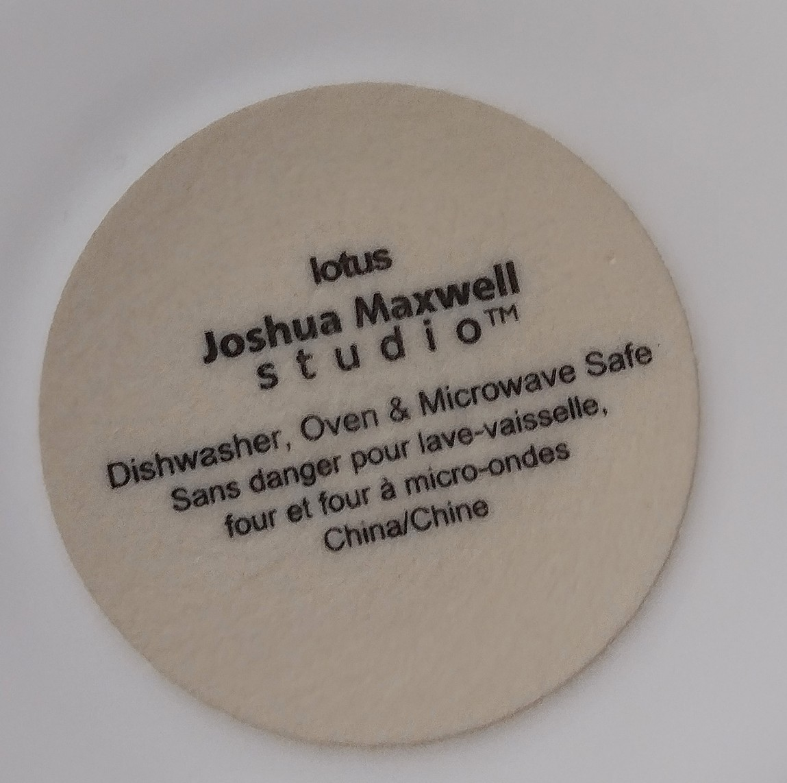 LOTUS DINNERWARE SET BY JOSHUA MAXWELL image indicator(9)