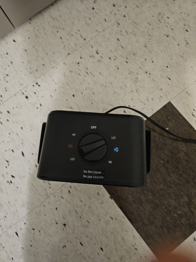 DUAL FUNCTION HEATER AND FAN - photo 3