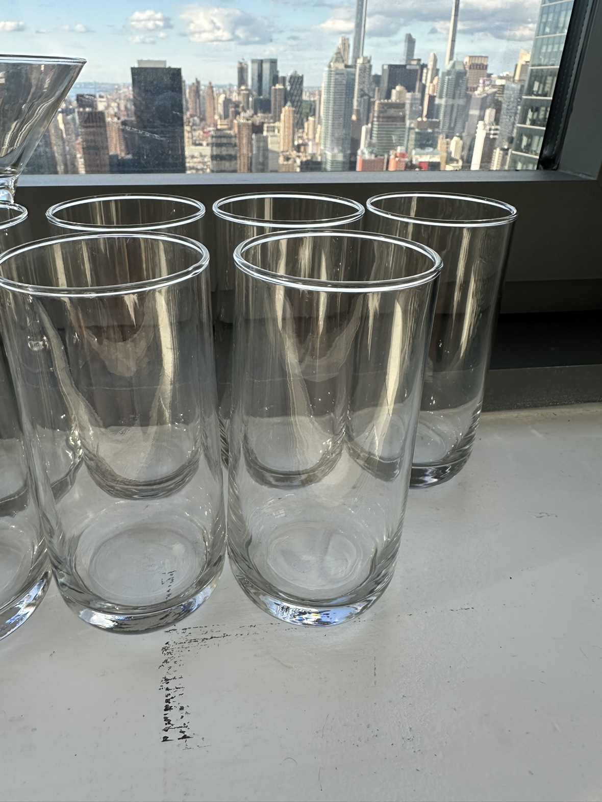 tall glasses (set of 6)