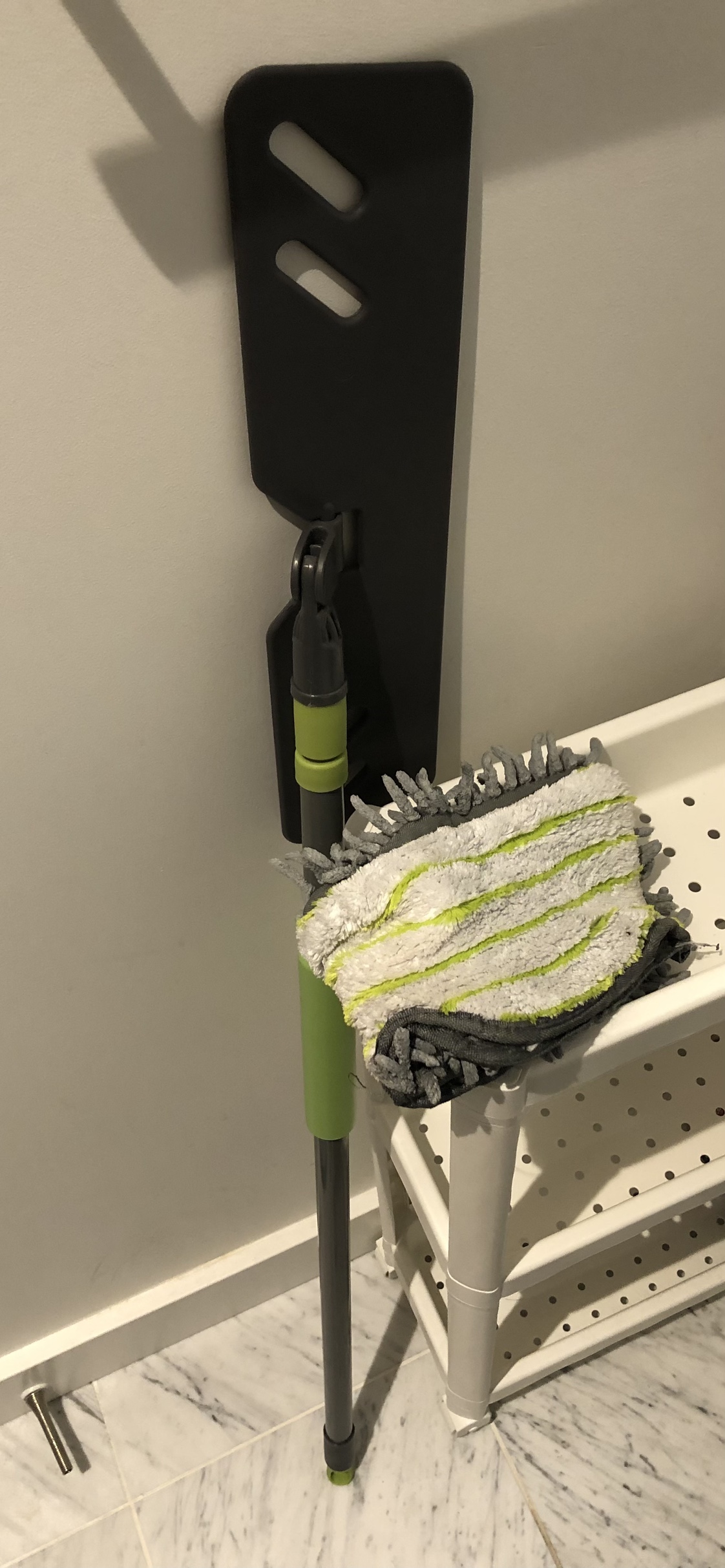 FRANK Double-Sided Reusable Wet+Dry Mop with Extendable Handle