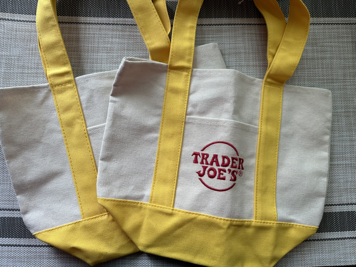 Trader Joe's Mini Canvas Tote Bag image indicator(3)