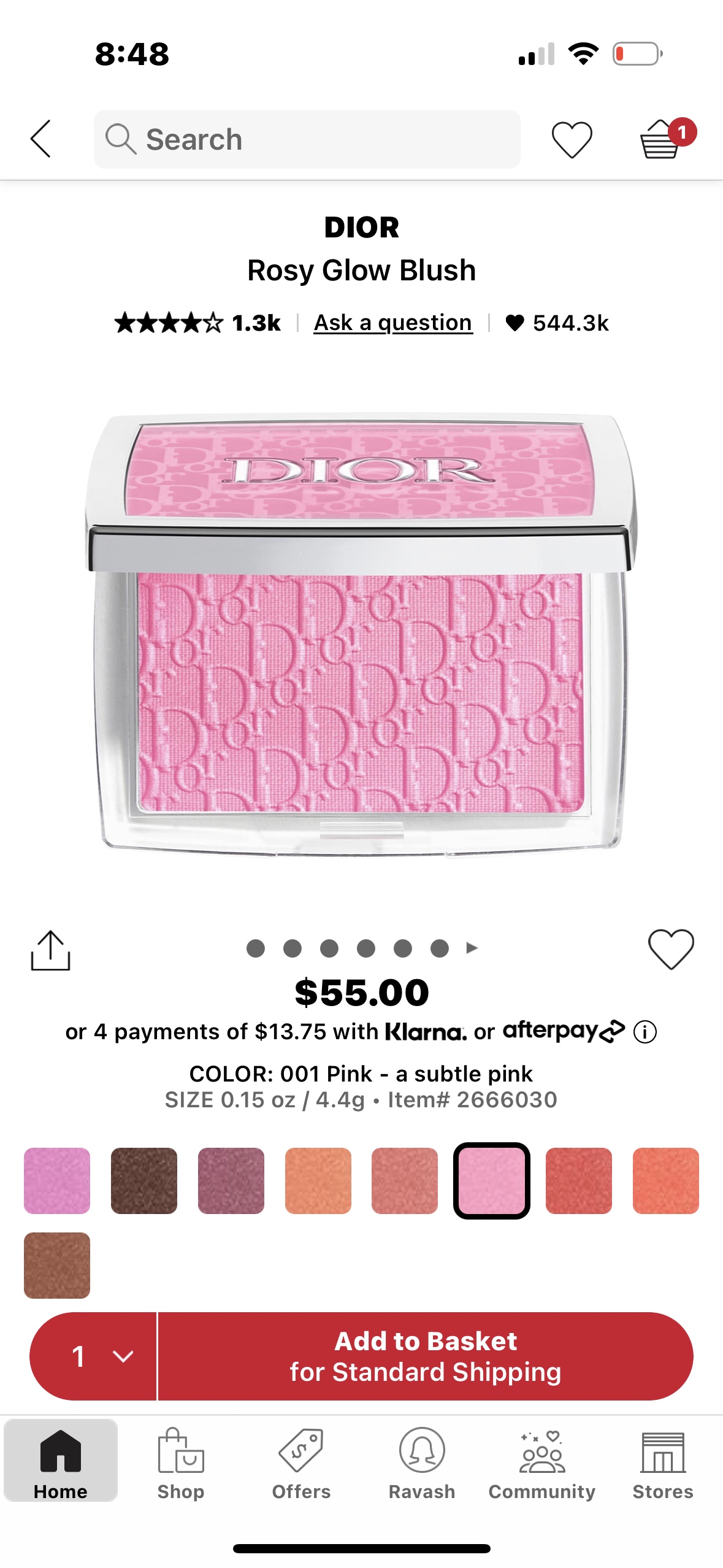 Dior Blushes (bundle offer)