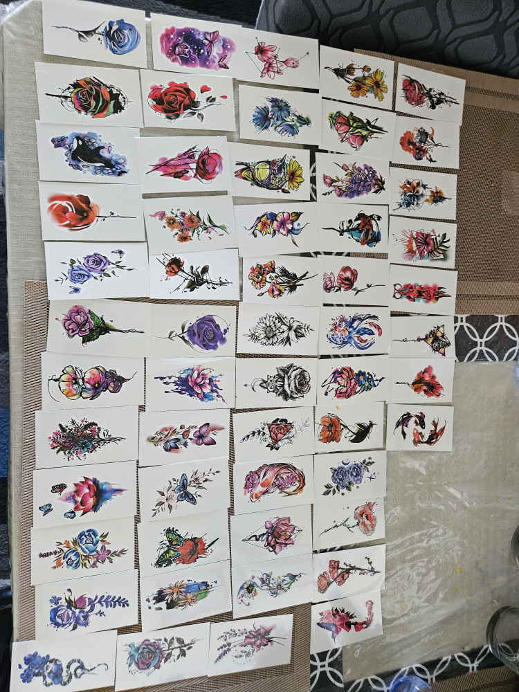 #freecycle temporary tattoo stickers