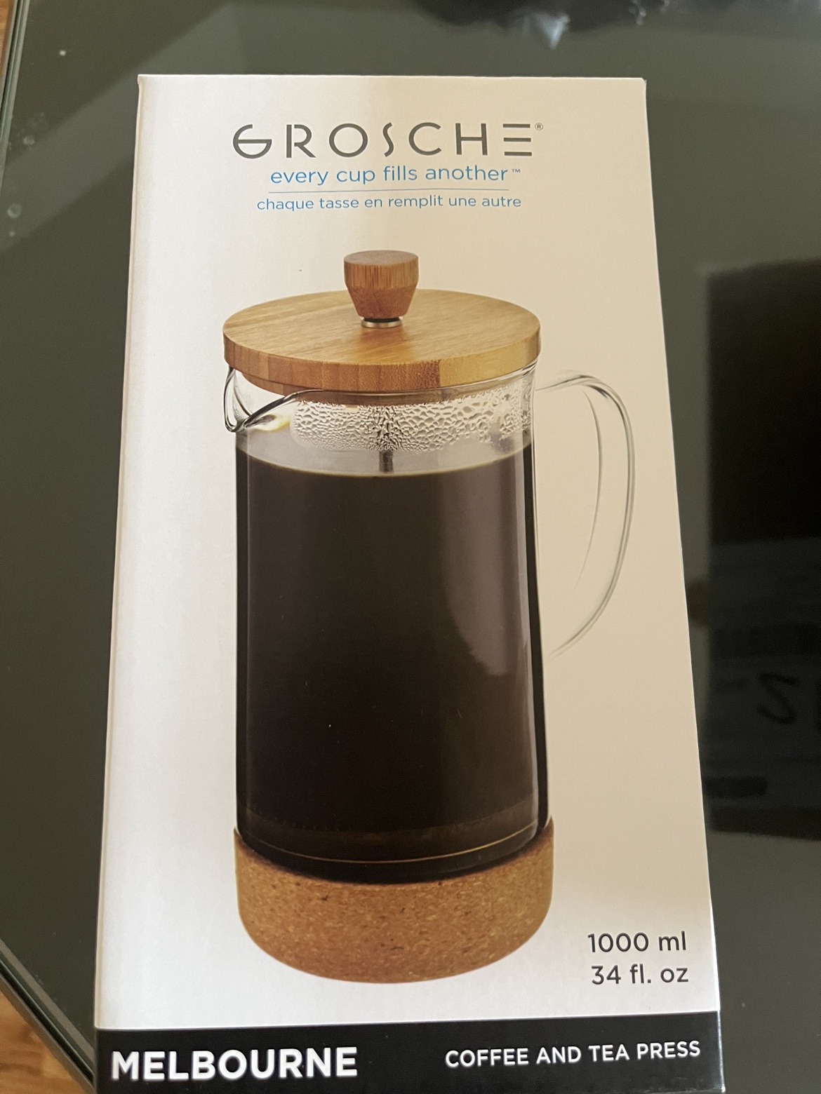 Grosche coffee and tea press