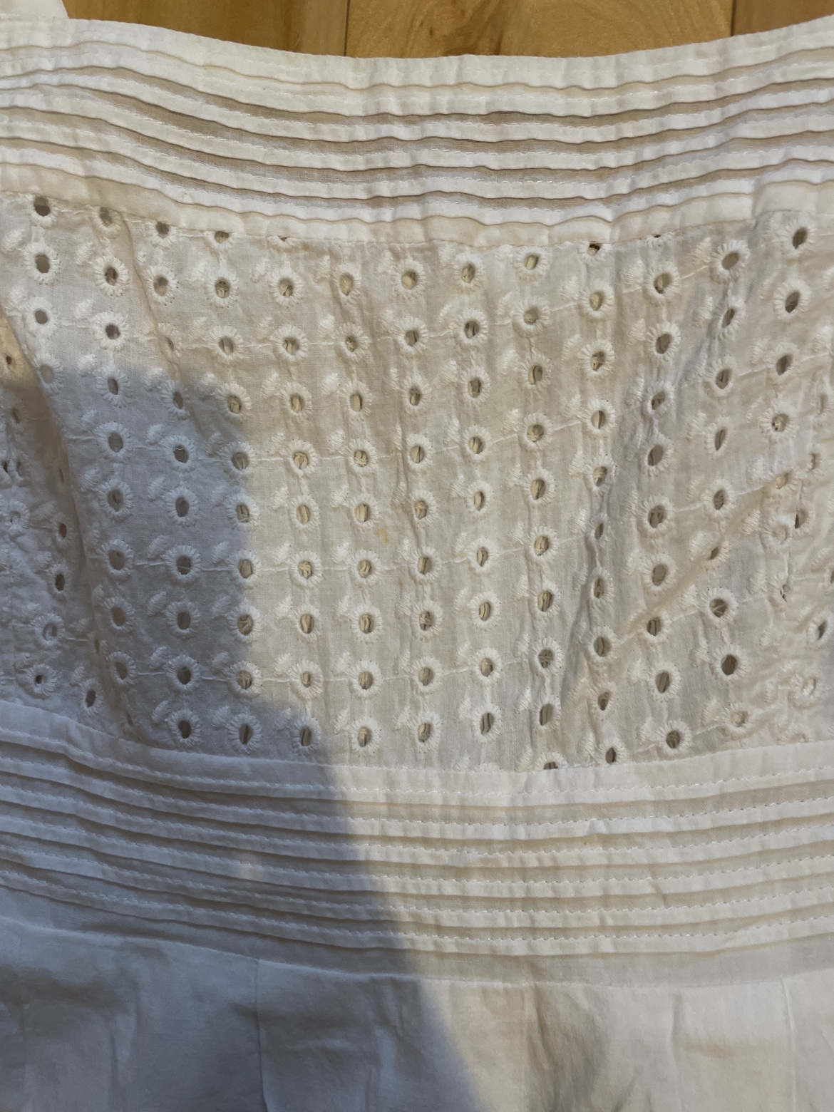 White summer cotton dress - photo 3