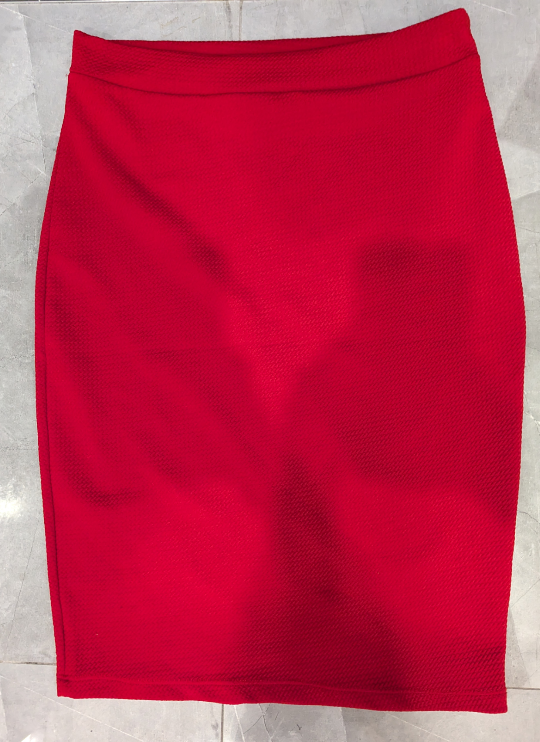 LAST CHANCE Red Pencil Skirt (lots of stretch!) image indicator(2)