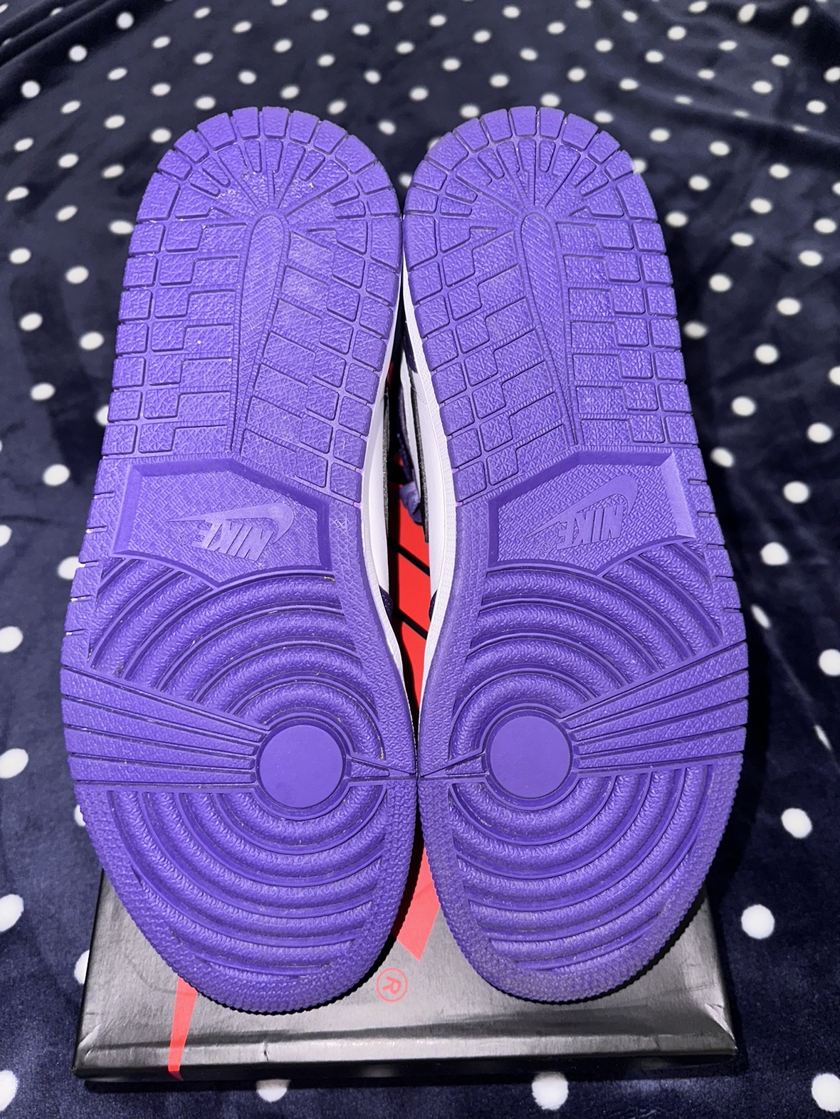 Jordan 1 Court Purple 2.0 - Size 9 - photo 5