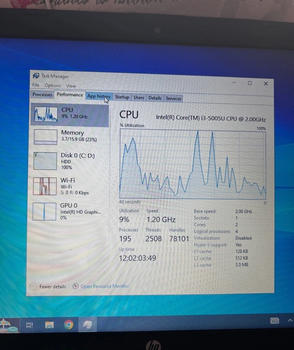 Windows 10 Laptop - 15 inch, 16 GB Ram, 512GB, - photo 3