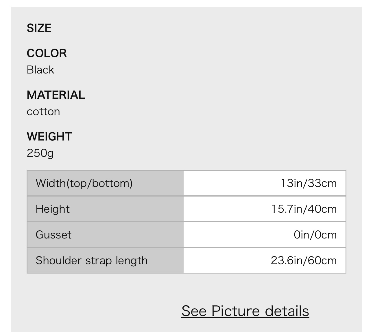 DKNY Canvas Bag Black image indicator(2)