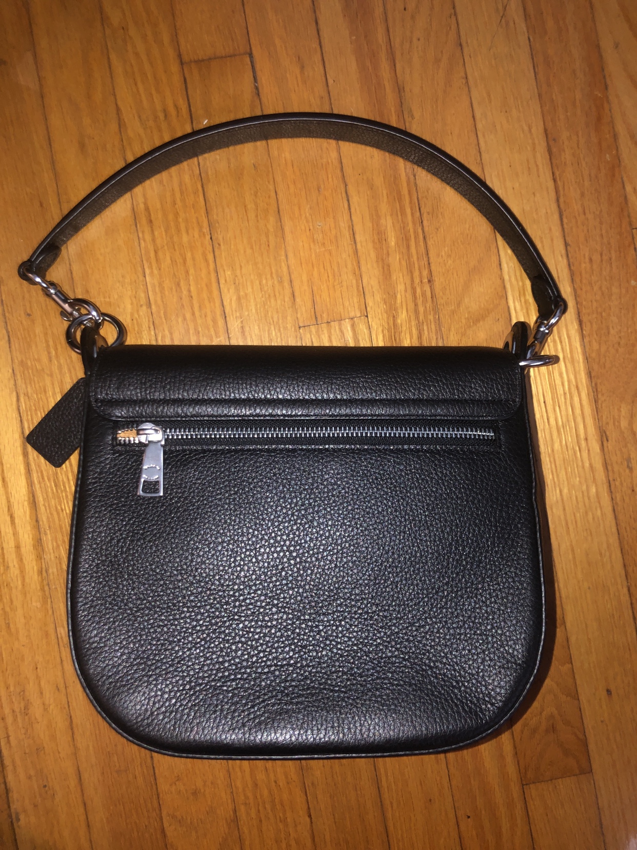 Coach genuine leather Black crossbody/shoulder bag image indicator(3)