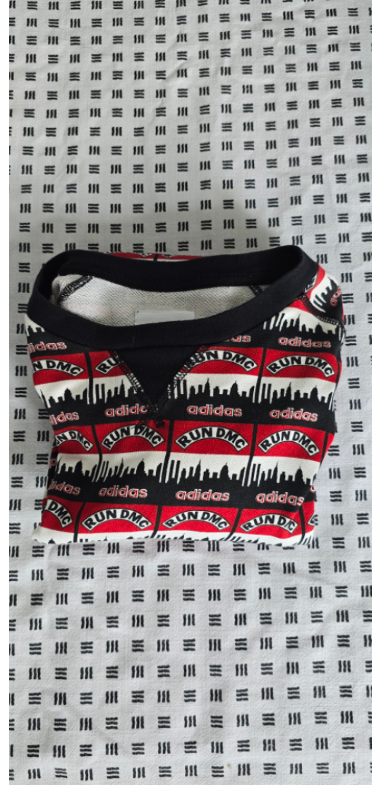 Rare Vintage Adidas Originals Men's Run DMC Crew Neck Sweatshirt image indicator(5)