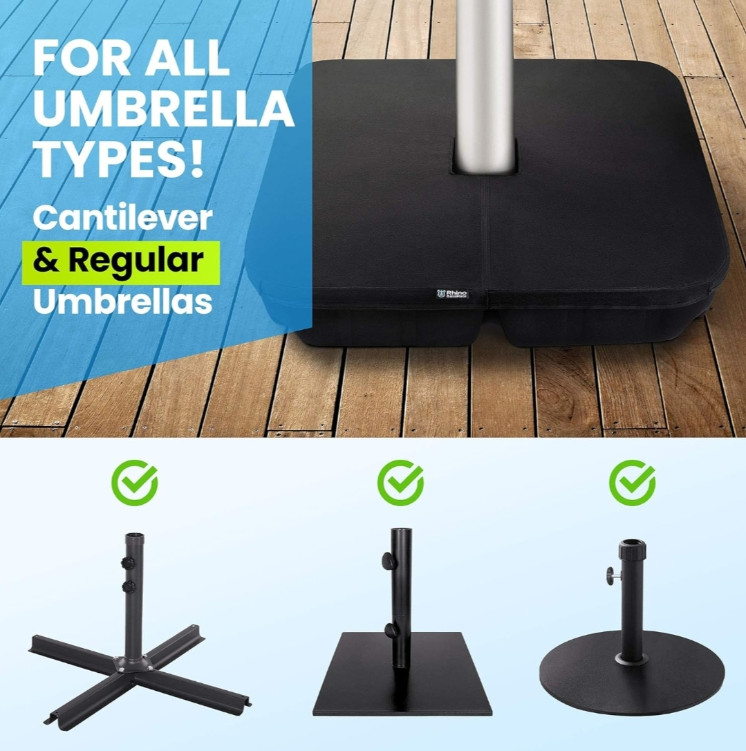 Rhino BaseMate Patio Umbrella Base Weights up to 200 Lb - photo 5