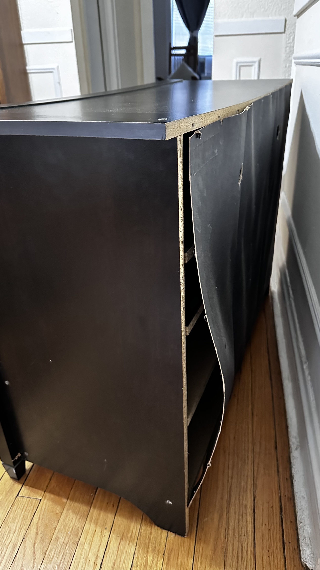 Brown TV stand - photo 4