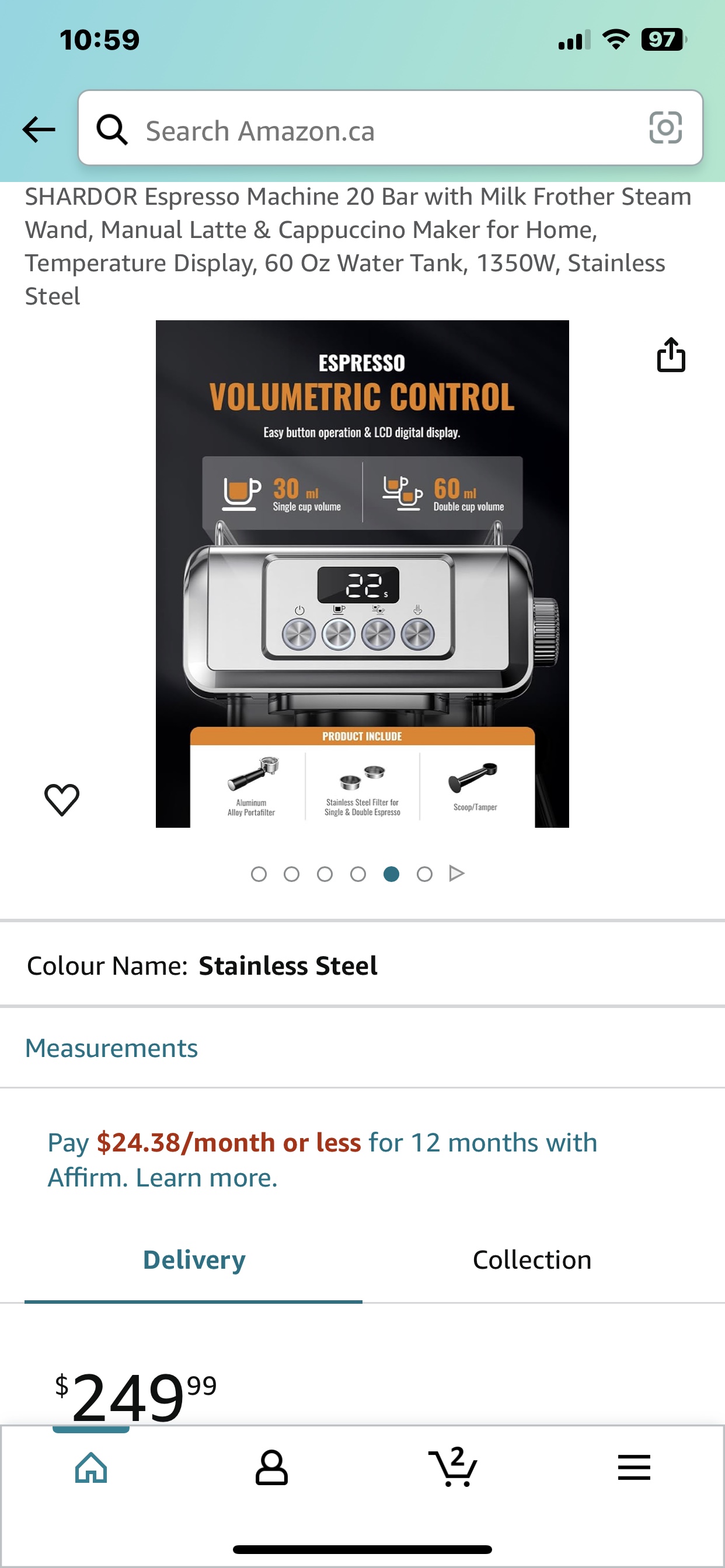 Brand new espresso machine image indicator(2)