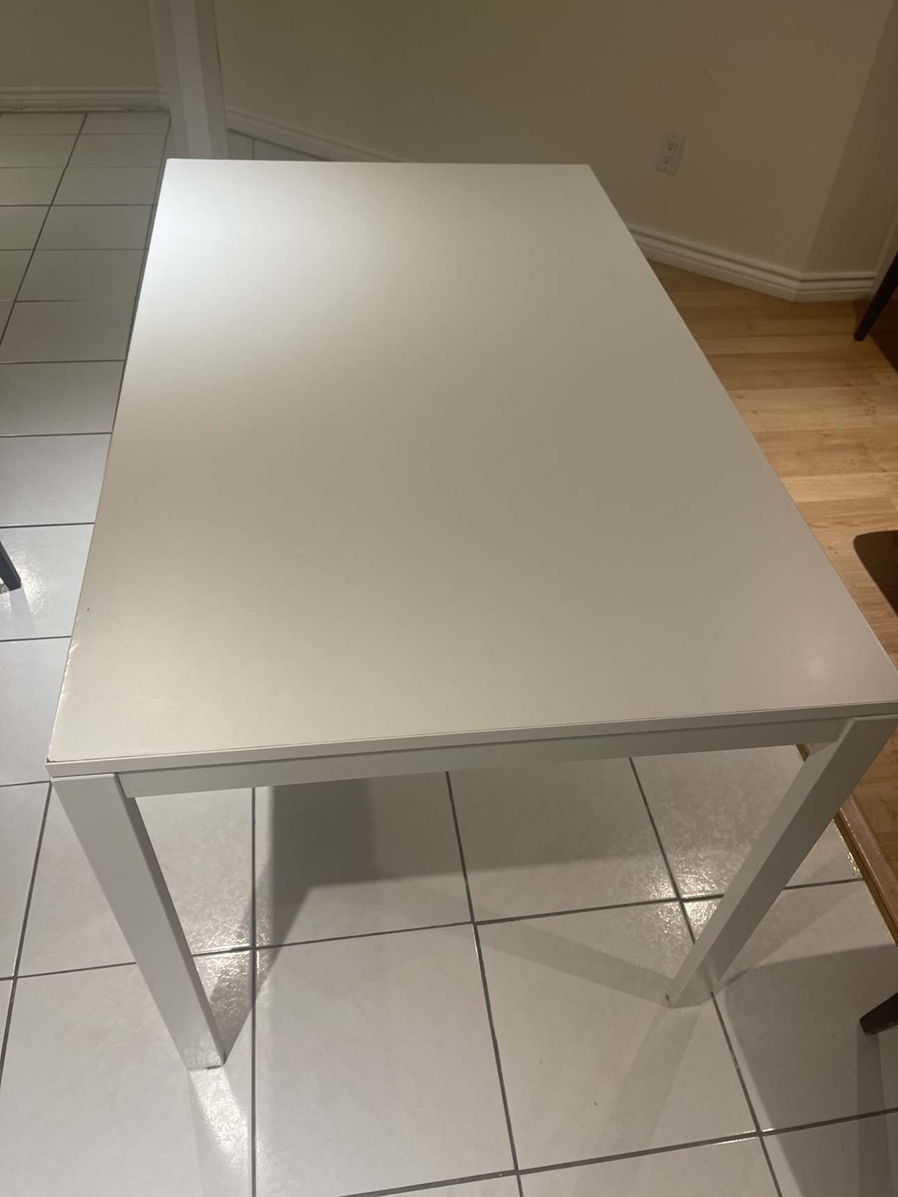Dining set with 4 blue chairs - photo 4