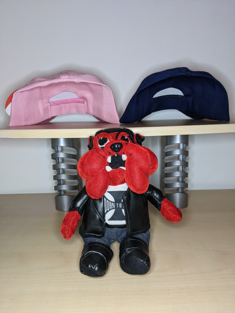 Harley Davidson Motorcycles Cap Hat Adjustable New Pink/Blue image indicator(2)