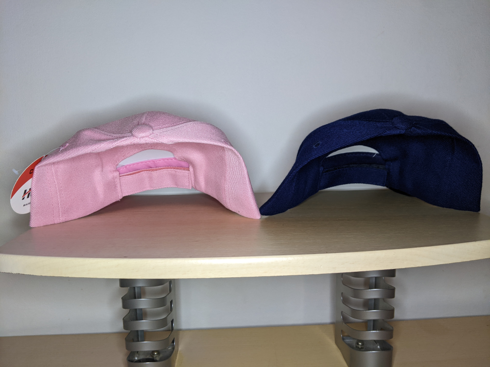 Harley Davidson Motorcycles Cap Hat Adjustable New Pink/Blue image indicator(4)