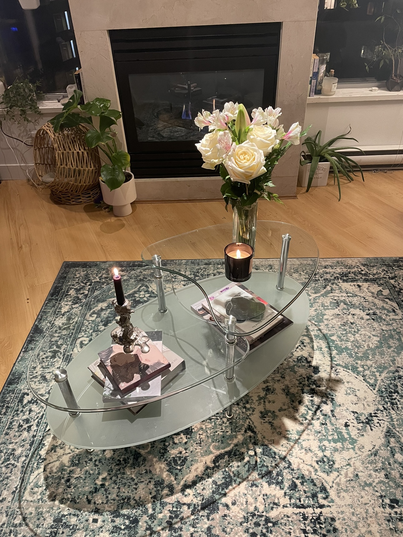 Glass coffee table - photo 4