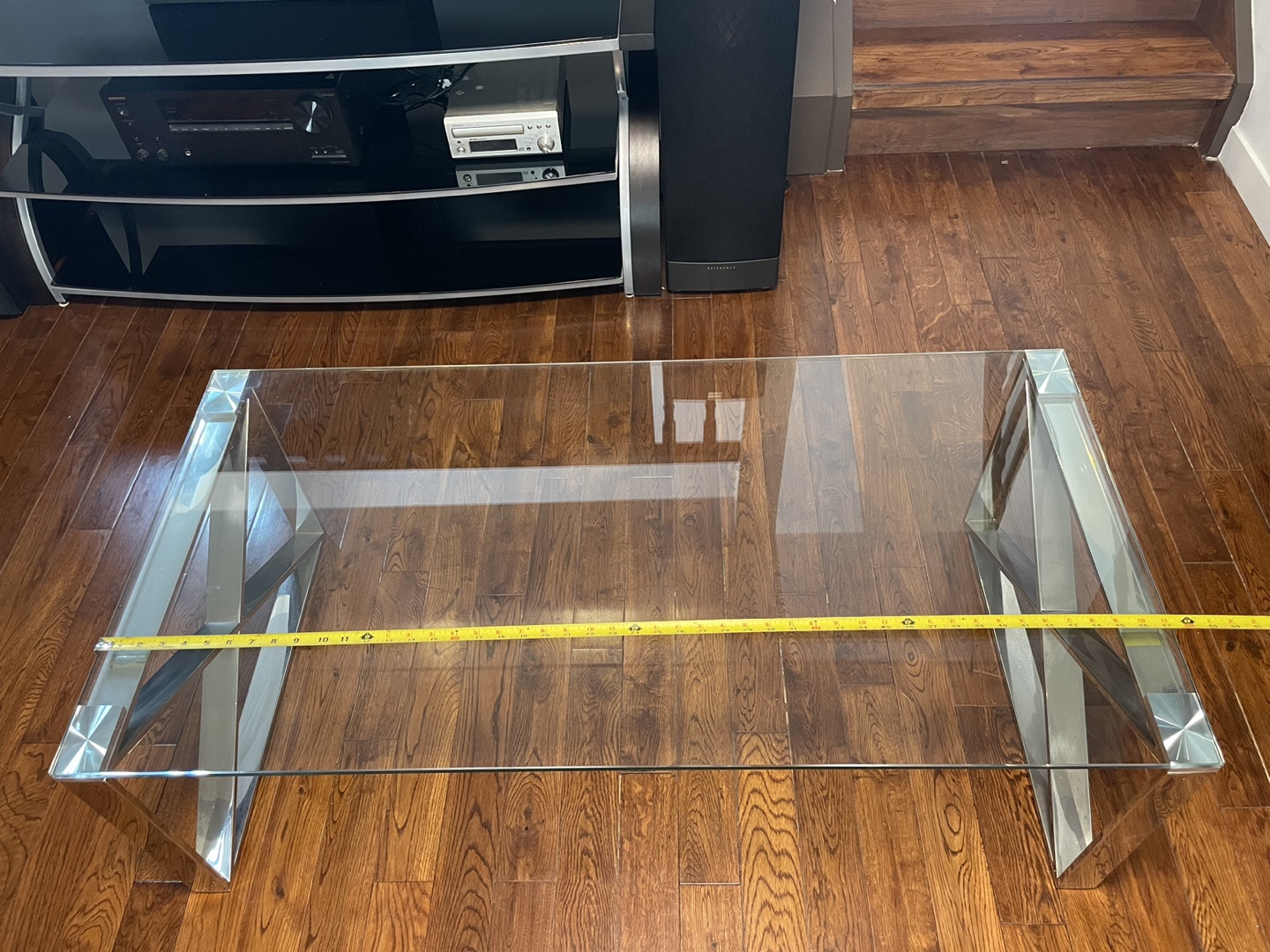 Glass coffee table - photo 3