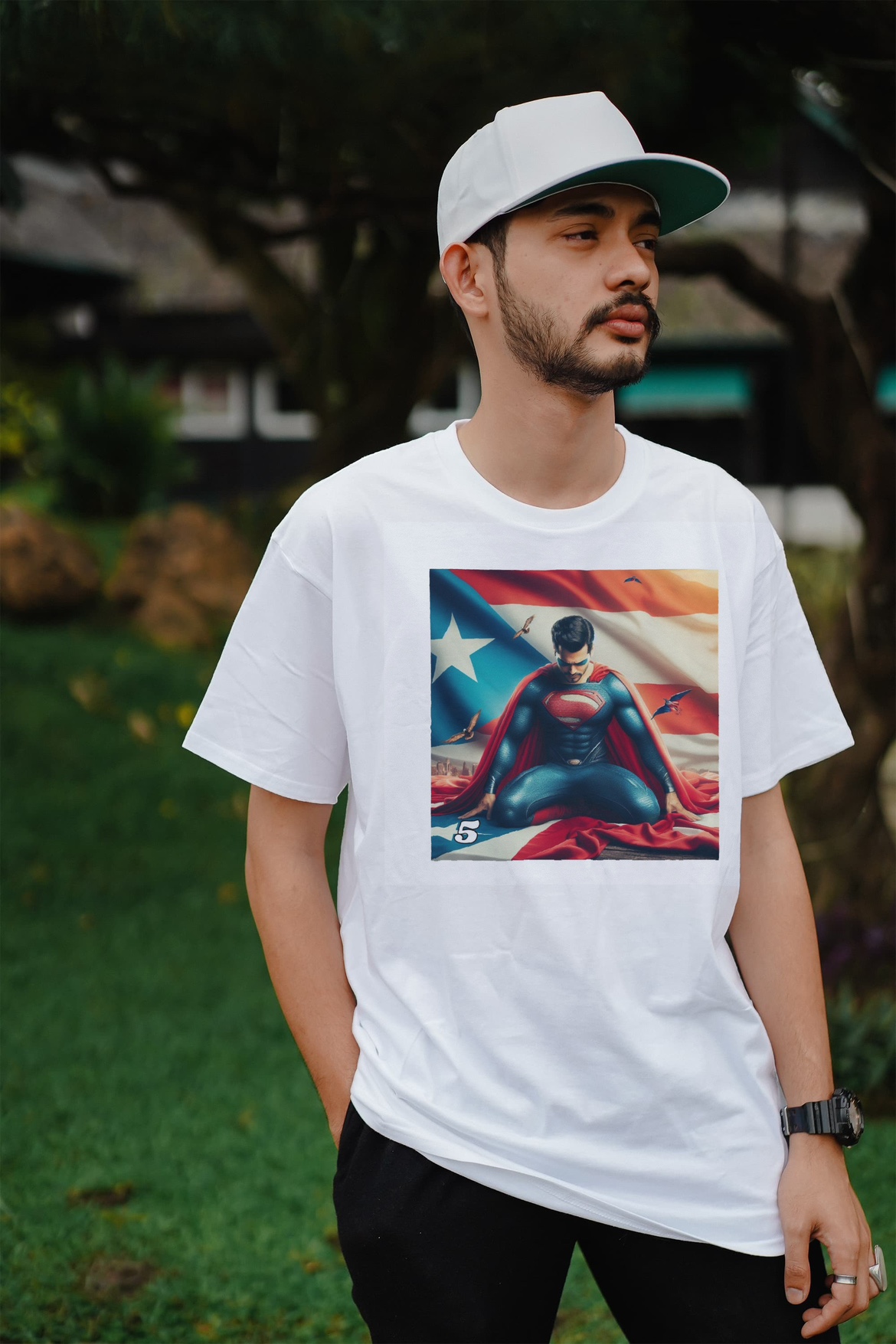 Superman Loves Puerto Rico Tshirts image indicator(3)