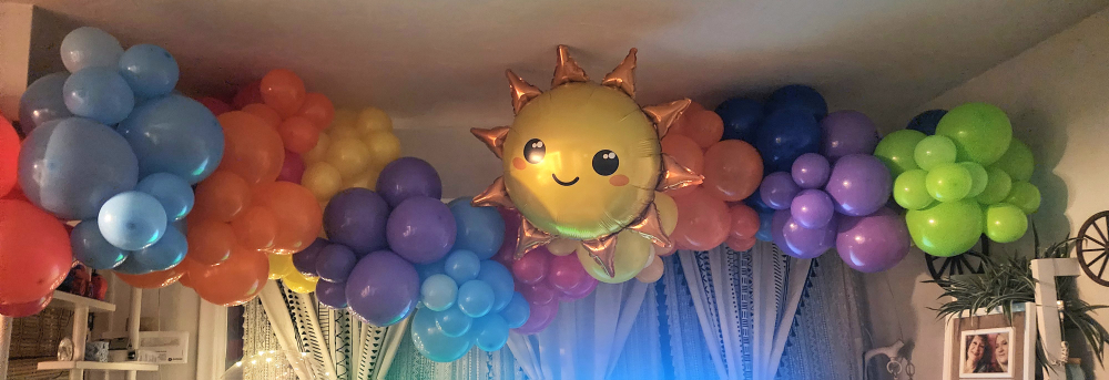 balloon garland - photo 4