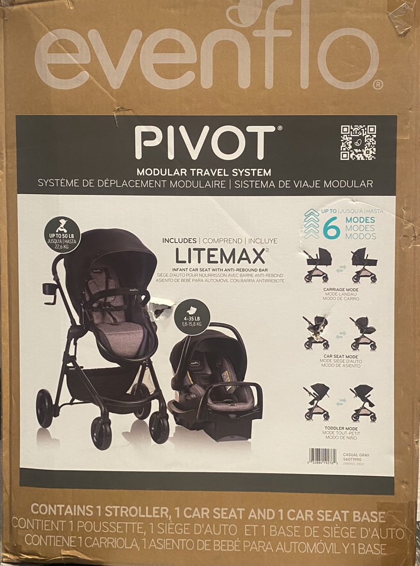 Stroller pivot