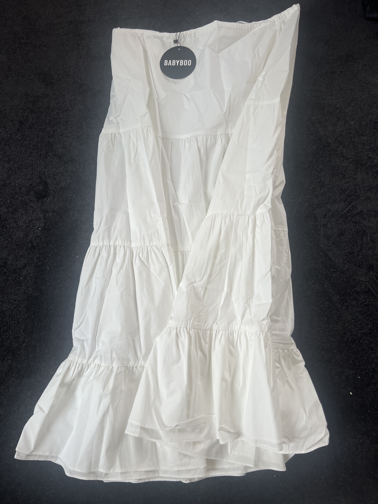 White long skirt