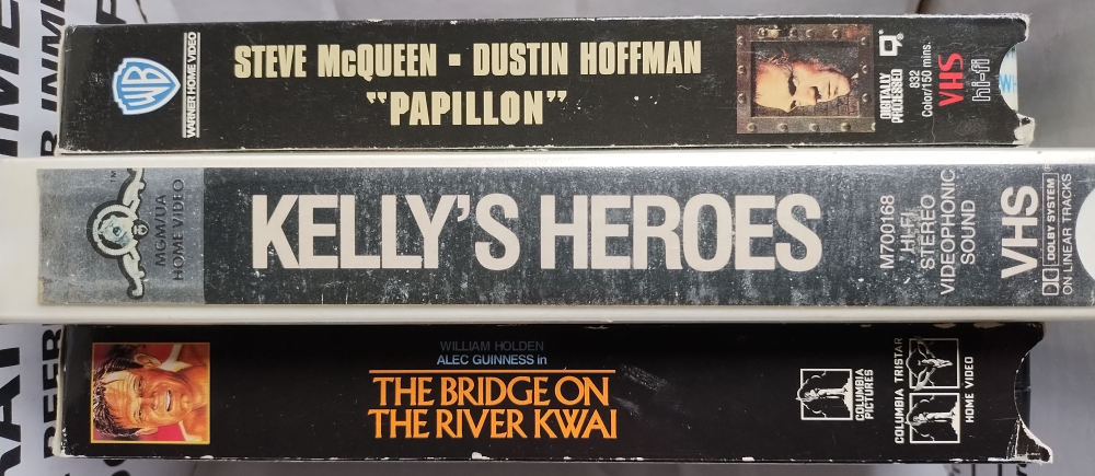 VHS double set and single VHS $5- $10 image indicator(5)