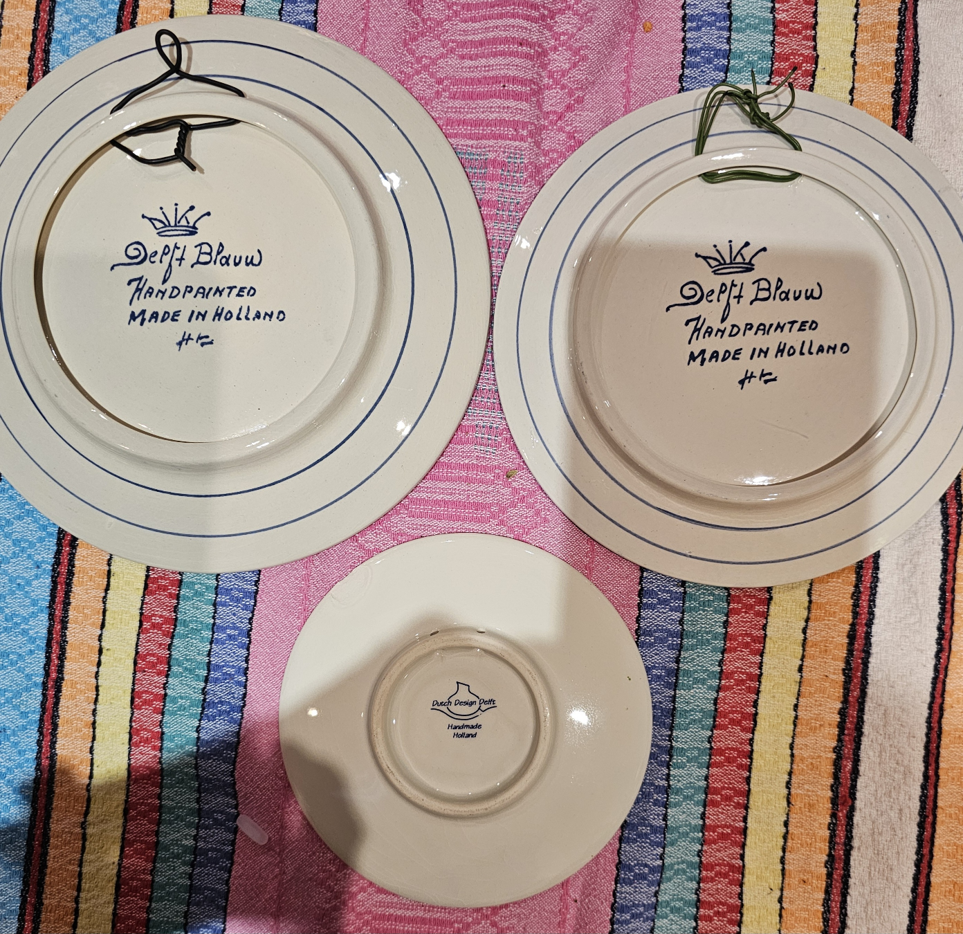 plates,  hand painted - photo 3