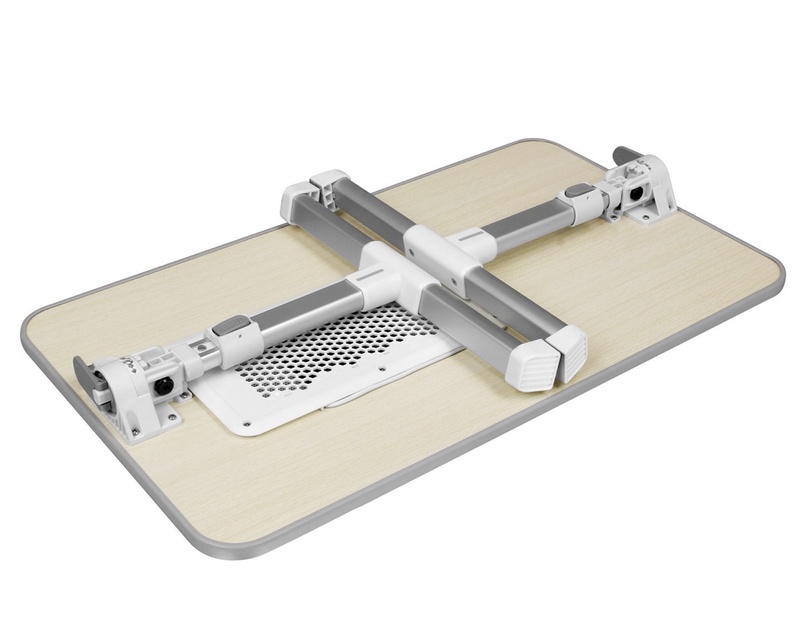 Aluratek Ergonomic Laptop Cooling Table with Fan image indicator(4)